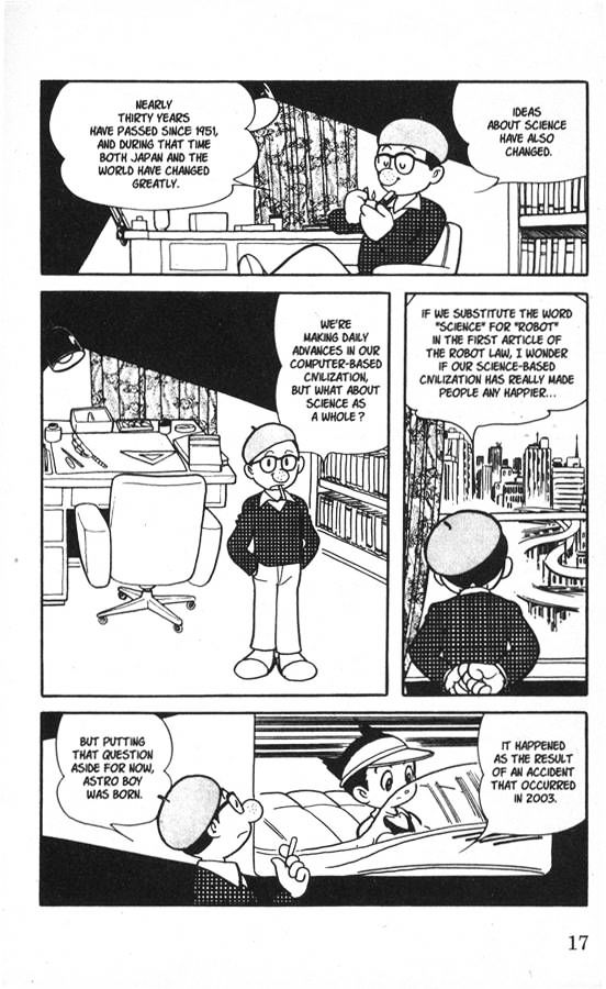 Astro Boy Chapter 1 page 17 - Chapter 1 : The Birth of Astro Boy