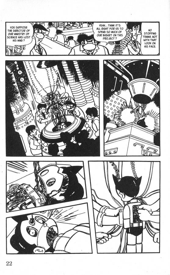 Astro Boy Chapter 1 page 22 - Chapter 1 : The Birth of Astro Boy