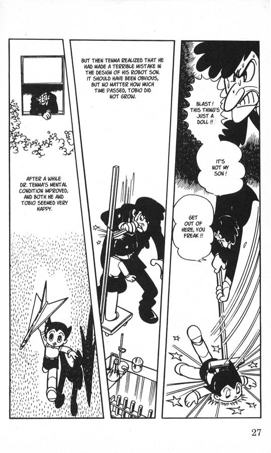 Astro Boy Chapter 1 page 27 - Chapter 1 : The Birth of Astro Boy