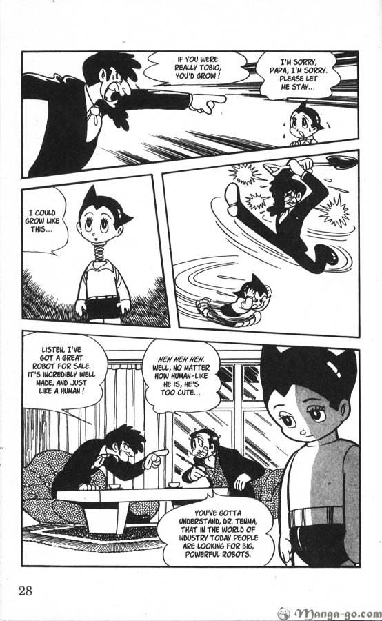Astro Boy Chapter 1 page 28 - Chapter 1 : The Birth of Astro Boy