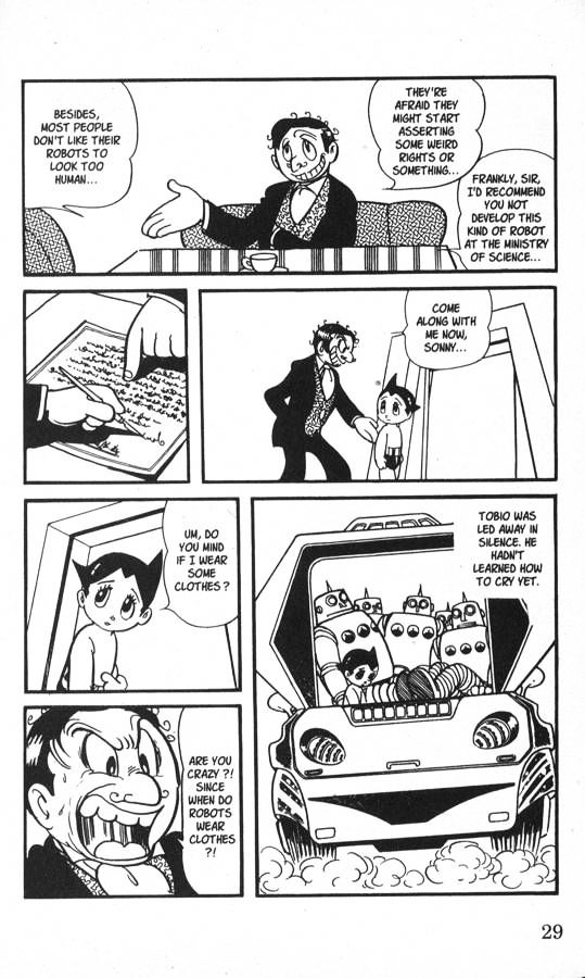 Astro Boy Chapter 1 page 29 - Chapter 1 : The Birth of Astro Boy
