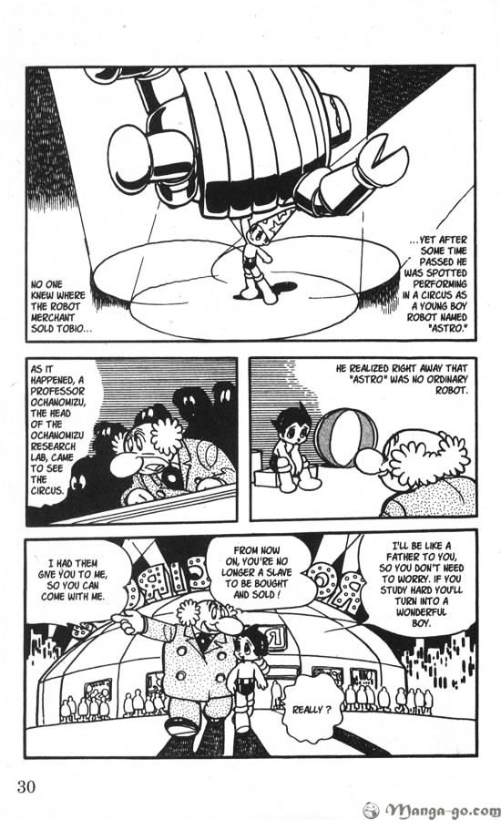Astro Boy Chapter 1 page 30 - Chapter 1 : The Birth of Astro Boy