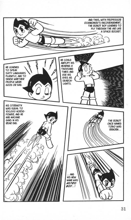 Astro Boy Chapter 1 page 31 - Chapter 1 : The Birth of Astro Boy