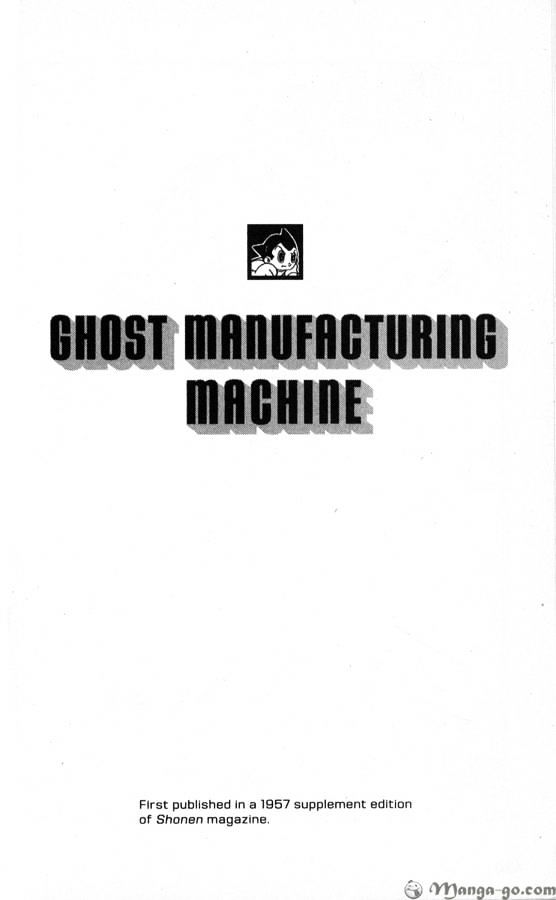 Astro Boy Chapter 12 page 1 - Chapter 12 : Ghost Manufacturing Machine