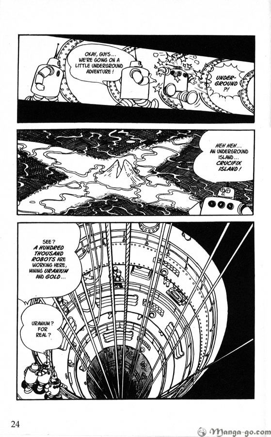 Astro Boy Chapter 13 page 22 - Chapter 13 : Crucifix Island