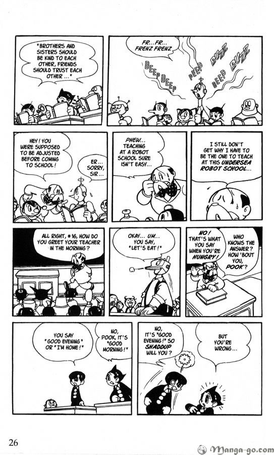 Astro Boy Chapter 13 page 24 - Chapter 13 : Crucifix Island