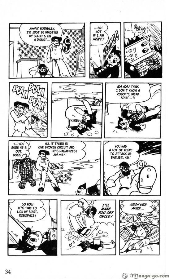Astro Boy Chapter 13 page 32 - Chapter 13 : Crucifix Island