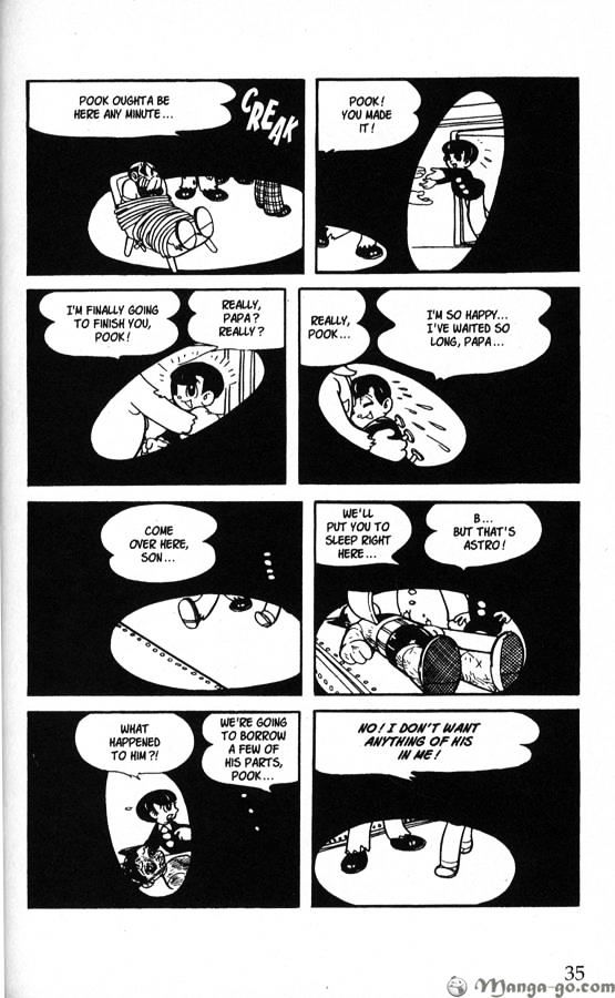 Astro Boy Chapter 13 page 33 - Chapter 13 : Crucifix Island