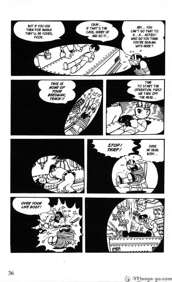 Astro Boy Chapter 13 page 34 - Chapter 13 : Crucifix Island
