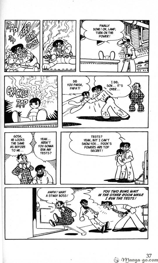 Astro Boy Chapter 13 page 35 - Chapter 13 : Crucifix Island