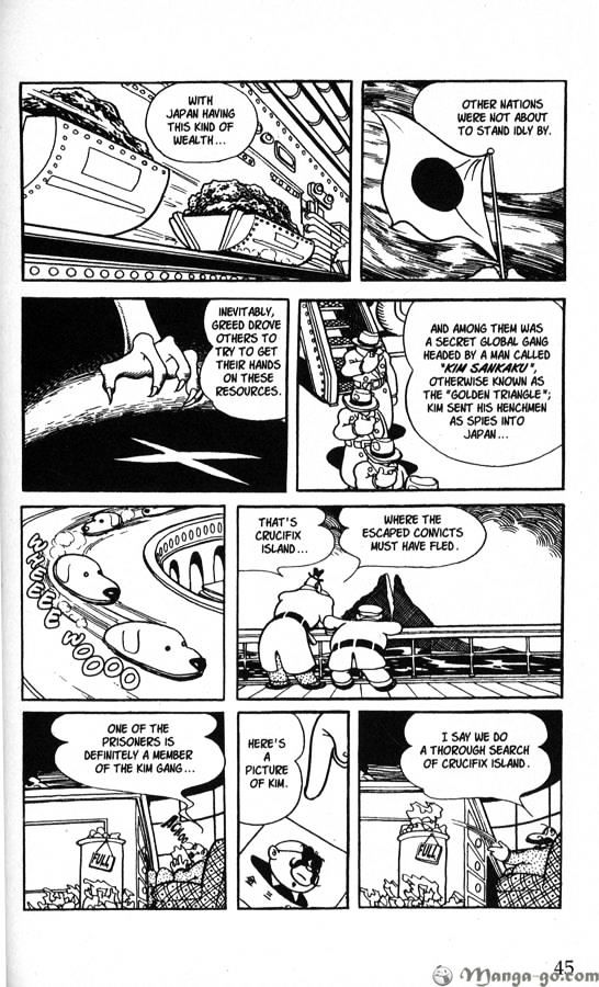 Astro Boy Chapter 13 page 43 - Chapter 13 : Crucifix Island