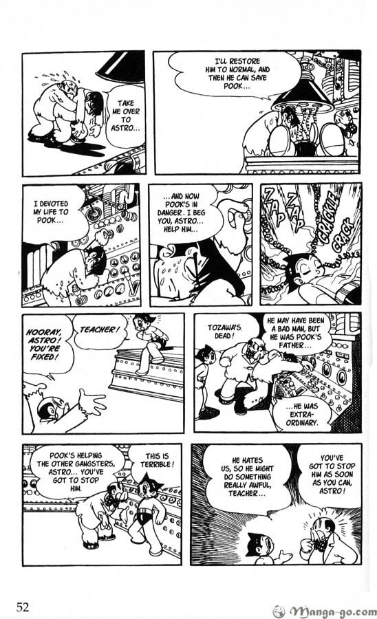 Astro Boy Chapter 13 page 50 - Chapter 13 : Crucifix Island