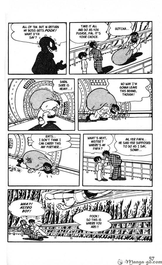 Astro Boy Chapter 13 page 55 - Chapter 13 : Crucifix Island