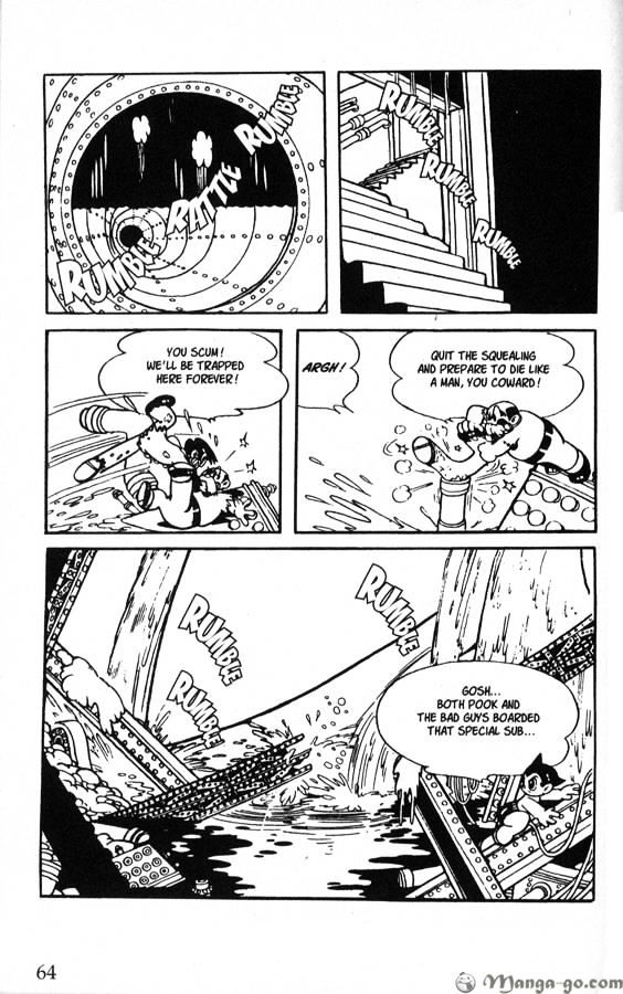 Astro Boy Chapter 13 page 62 - Chapter 13 : Crucifix Island