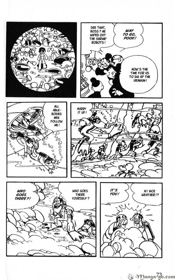 Astro Boy Chapter 13 page 71 - Chapter 13 : Crucifix Island