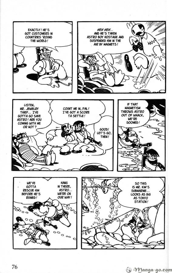 Astro Boy Chapter 13 page 74 - Chapter 13 : Crucifix Island