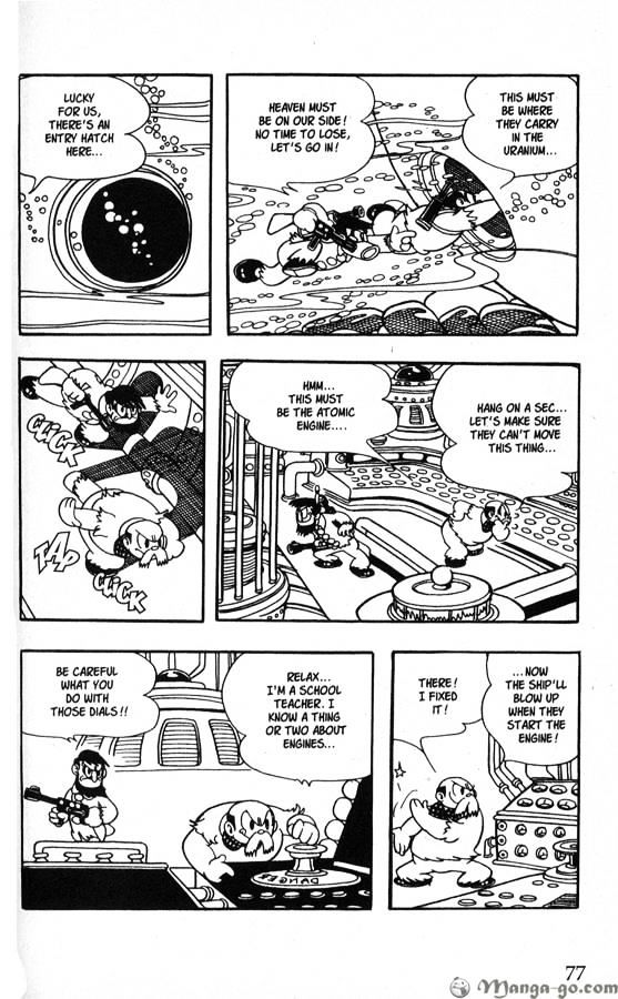Astro Boy Chapter 13 page 75 - Chapter 13 : Crucifix Island