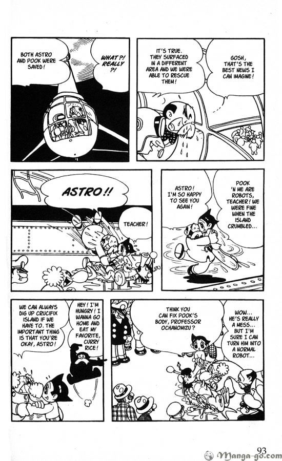 Astro Boy Chapter 13 page 91 - Chapter 13 : Crucifix Island