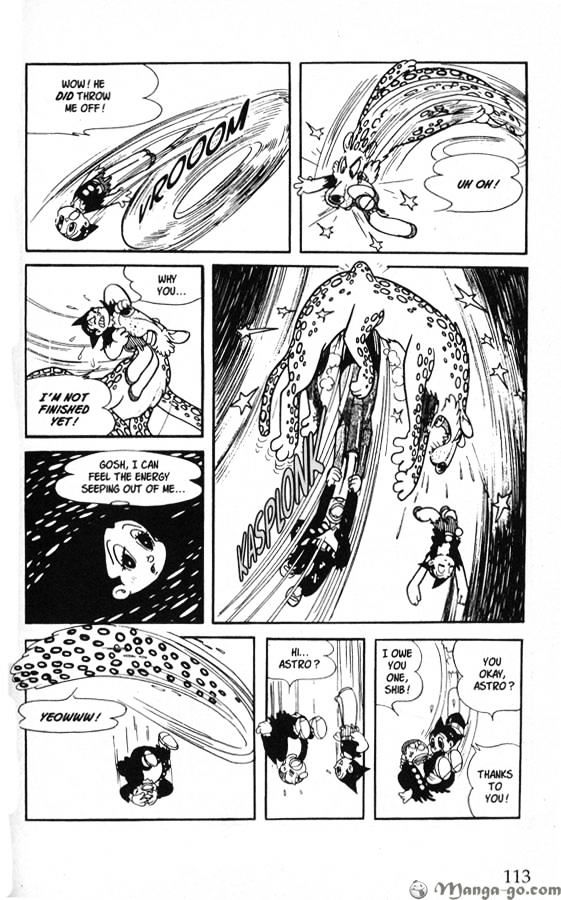Astro Boy Chapter 14 page 19 - Chapter 14 : Space Snow Leopard
