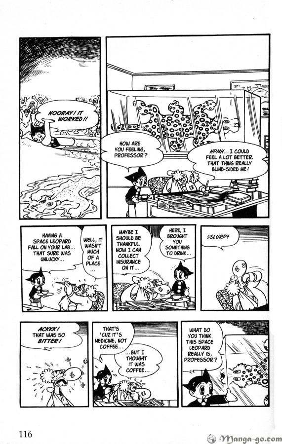 Astro Boy Chapter 14 page 22 - Chapter 14 : Space Snow Leopard