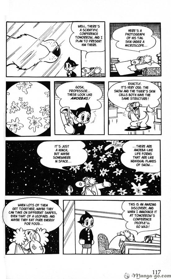 Astro Boy Chapter 14 page 23 - Chapter 14 : Space Snow Leopard