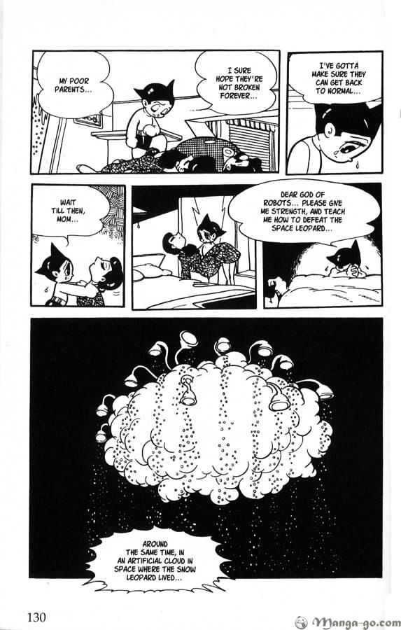 Astro Boy Chapter 14 page 36 - Chapter 14 : Space Snow Leopard