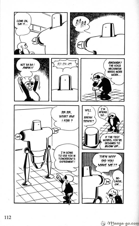 Astro Boy Chapter 16 page 108 - Chapter 16 : "Once Upon a Time" Astro Boy Tales, Part 1