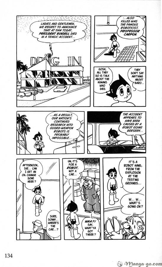 Astro Boy Chapter 16 page 130 - Chapter 16 : "Once Upon a Time" Astro Boy Tales, Part 1