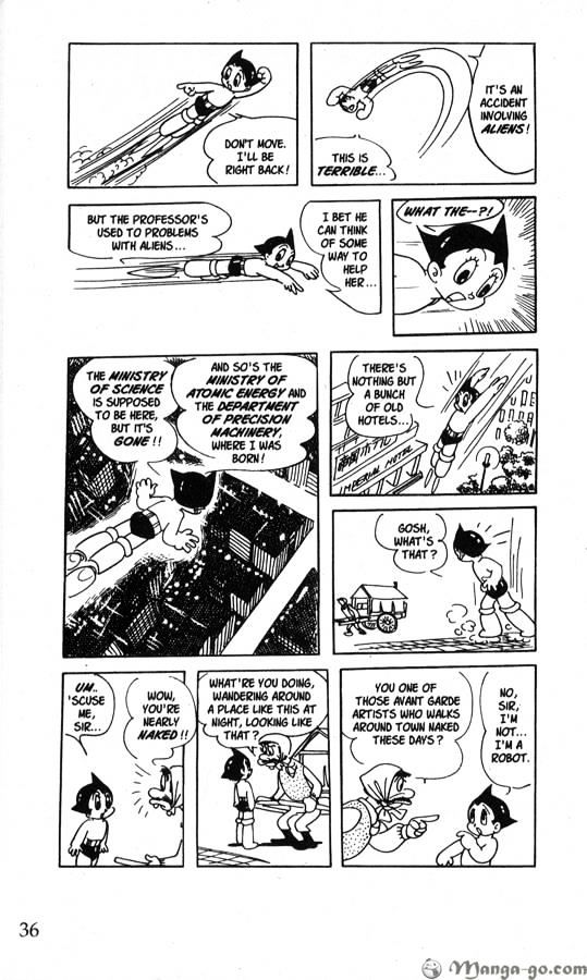 Astro Boy Chapter 16 page 33 - Chapter 16 : "Once Upon a Time" Astro Boy Tales, Part 1