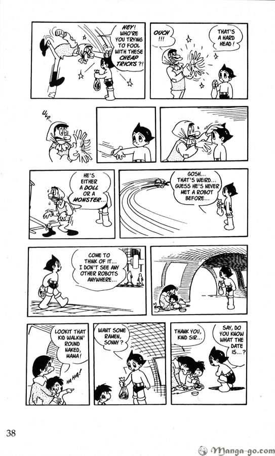 Astro Boy Chapter 16 page 35 - Chapter 16 : "Once Upon a Time" Astro Boy Tales, Part 1