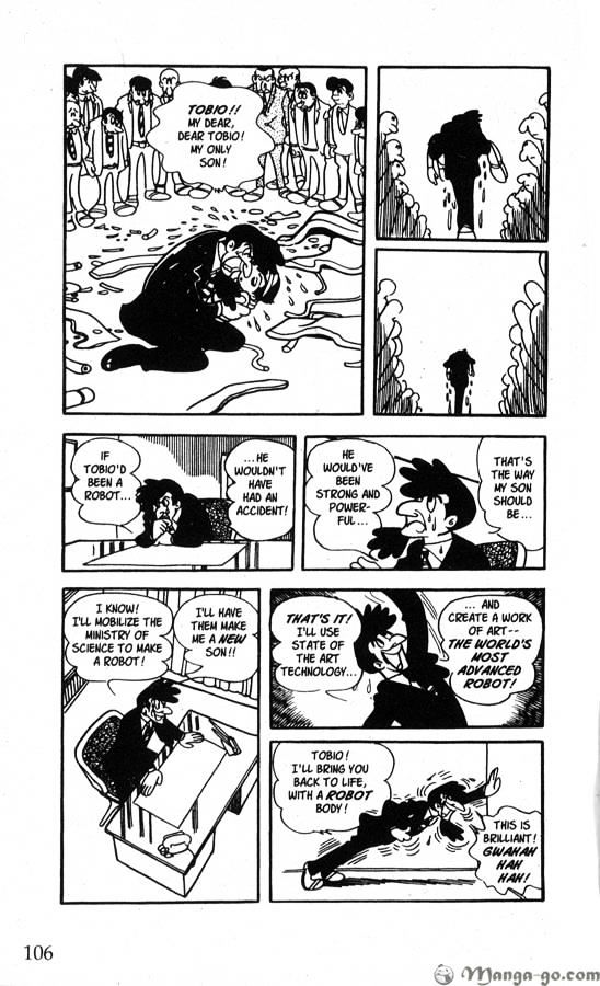 Astro Boy Chapter 17 page 104 - Chapter 17 : "Once Upon a Time" Astro Boy Tales, Part 2