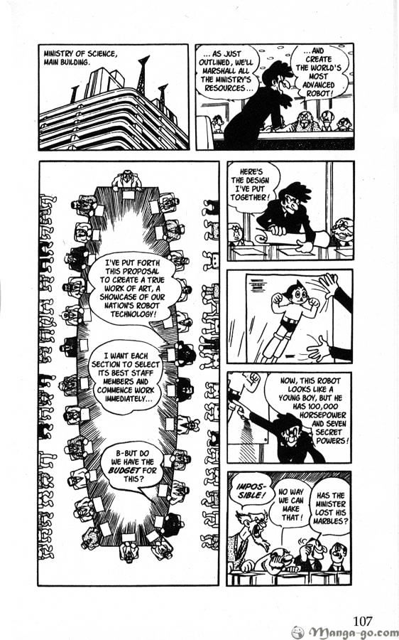 Astro Boy Chapter 17 page 105 - Chapter 17 : "Once Upon a Time" Astro Boy Tales, Part 2