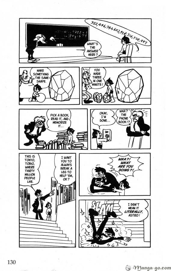 Astro Boy Chapter 17 page 128 - Chapter 17 : "Once Upon a Time" Astro Boy Tales, Part 2