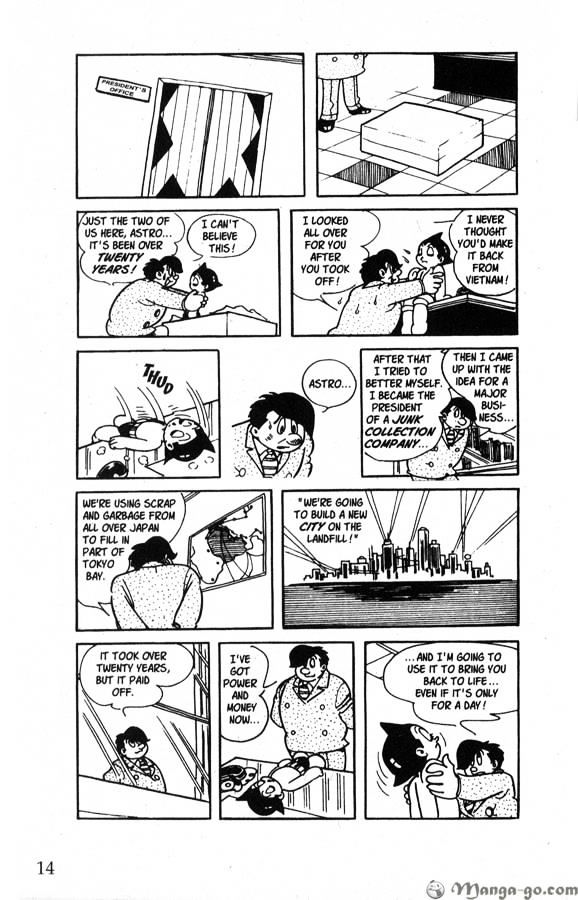 Astro Boy Chapter 17 page 13 - Chapter 17 : "Once Upon a Time" Astro Boy Tales, Part 2