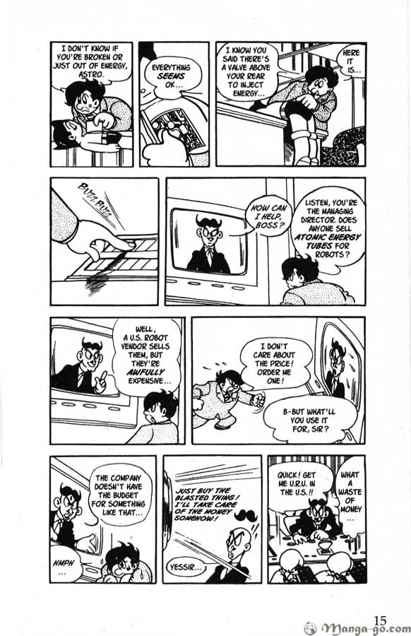 Astro Boy Chapter 17 page 14 - Chapter 17 : "Once Upon a Time" Astro Boy Tales, Part 2