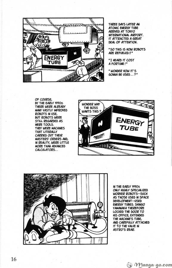 Astro Boy Chapter 17 page 15 - Chapter 17 : "Once Upon a Time" Astro Boy Tales, Part 2