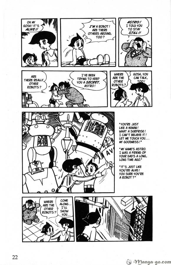 Astro Boy Chapter 17 page 21 - Chapter 17 : "Once Upon a Time" Astro Boy Tales, Part 2