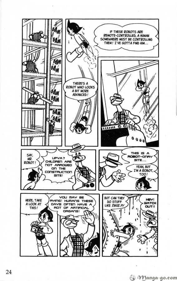 Astro Boy Chapter 17 page 23 - Chapter 17 : "Once Upon a Time" Astro Boy Tales, Part 2