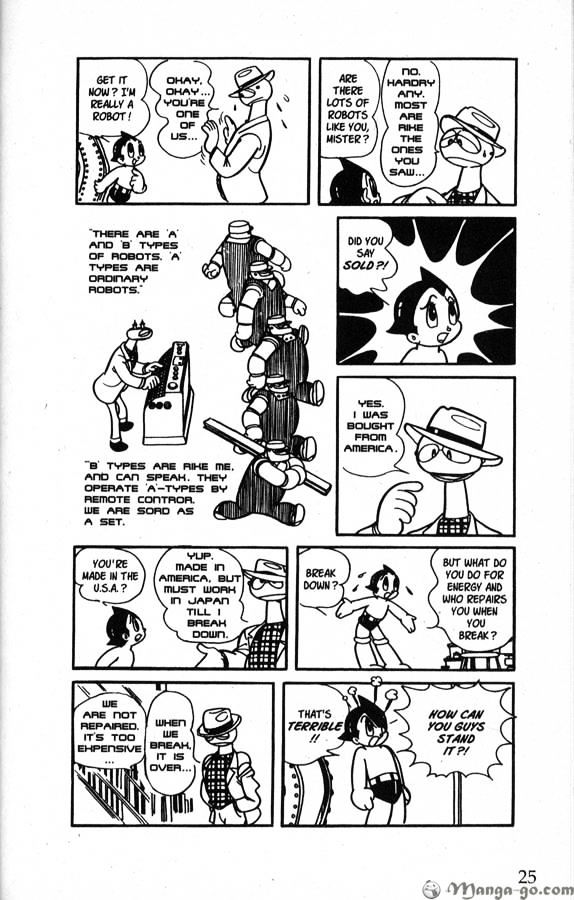 Astro Boy Chapter 17 page 24 - Chapter 17 : "Once Upon a Time" Astro Boy Tales, Part 2