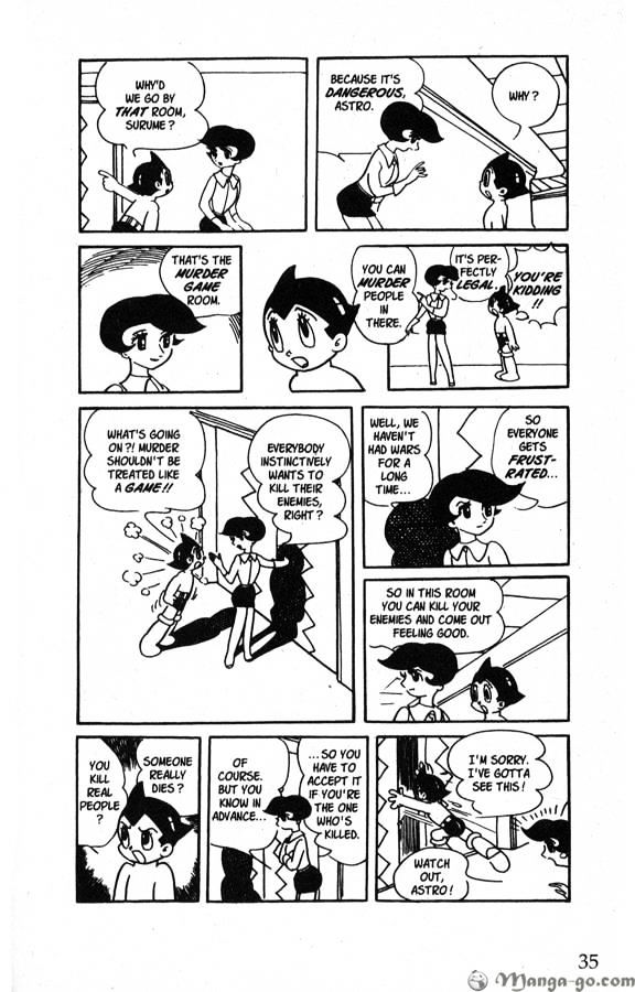 Astro Boy Chapter 17 page 34 - Chapter 17 : "Once Upon a Time" Astro Boy Tales, Part 2