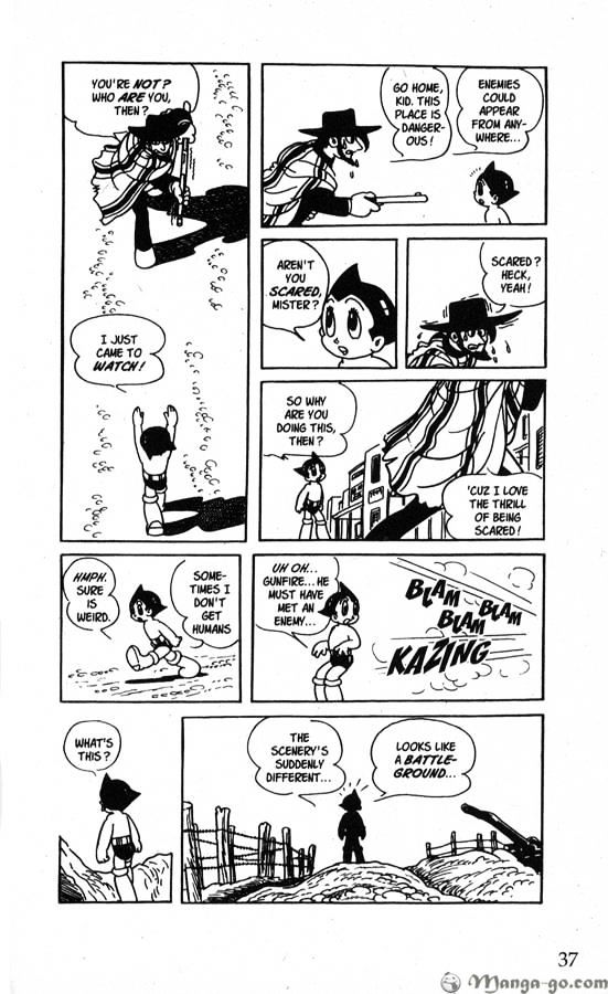 Astro Boy Chapter 17 page 36 - Chapter 17 : "Once Upon a Time" Astro Boy Tales, Part 2