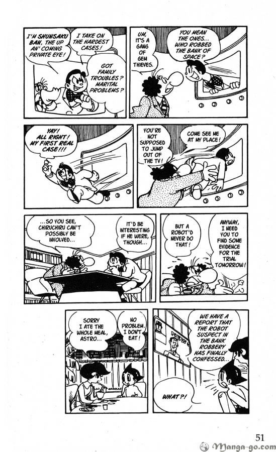 Astro Boy Chapter 17 page 50 - Chapter 17 : "Once Upon a Time" Astro Boy Tales, Part 2