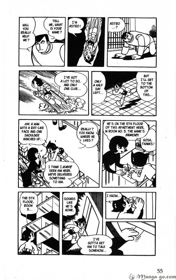 Astro Boy Chapter 17 page 54 - Chapter 17 : "Once Upon a Time" Astro Boy Tales, Part 2