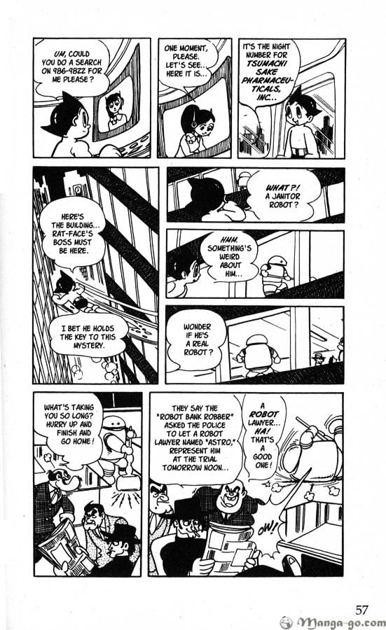 Astro Boy Chapter 17 page 56 - Chapter 17 : "Once Upon a Time" Astro Boy Tales, Part 2