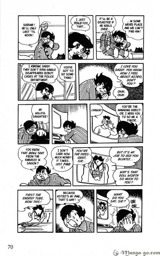 Astro Boy Chapter 17 page 68 - Chapter 17 : "Once Upon a Time" Astro Boy Tales, Part 2