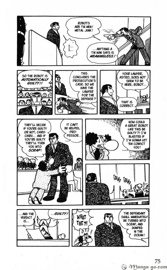 Astro Boy Chapter 17 page 73 - Chapter 17 : "Once Upon a Time" Astro Boy Tales, Part 2