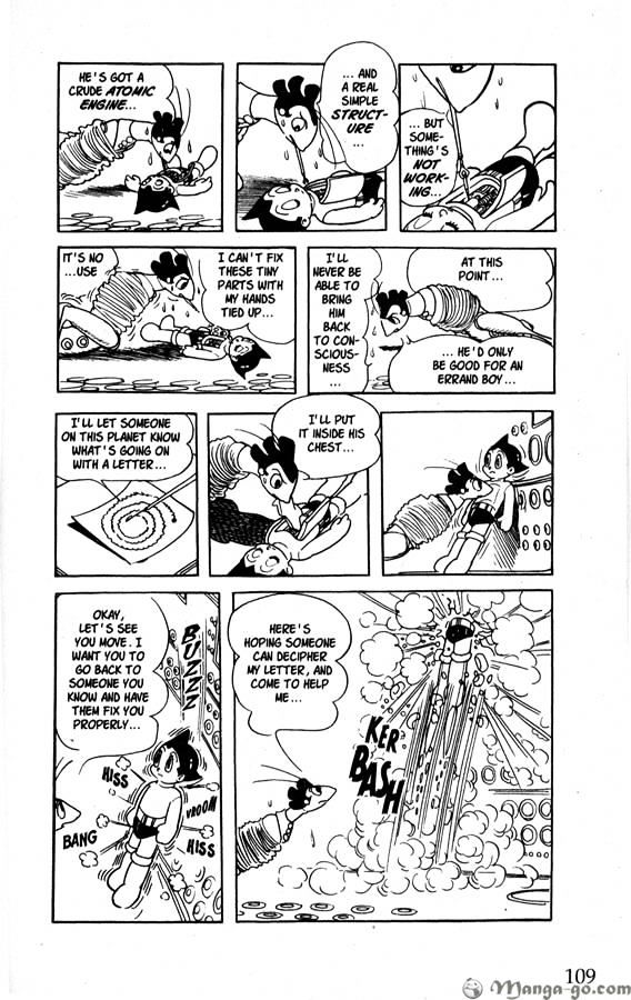 Astro Boy Chapter 18 page 108 - Chapter 18 : "Once Upon a Time" Astro Boy Tales, Part 3