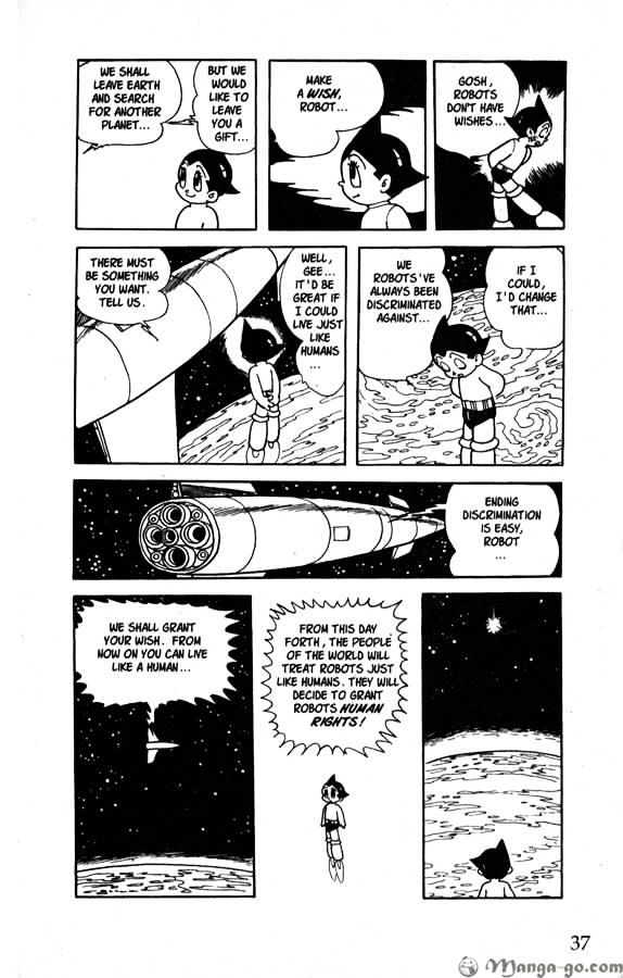 Astro Boy Chapter 18 page 36 - Chapter 18 : "Once Upon a Time" Astro Boy Tales, Part 3