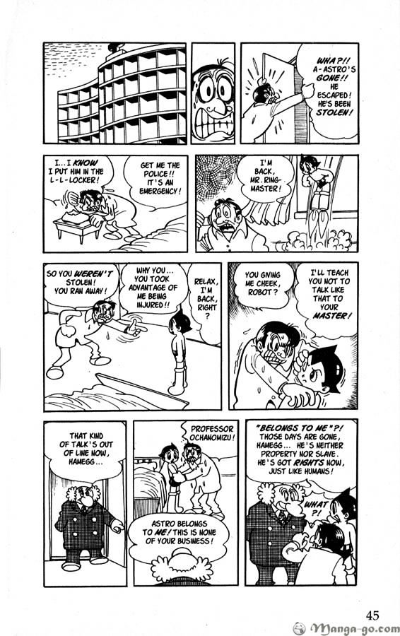 Astro Boy Chapter 18 page 44 - Chapter 18 : "Once Upon a Time" Astro Boy Tales, Part 3