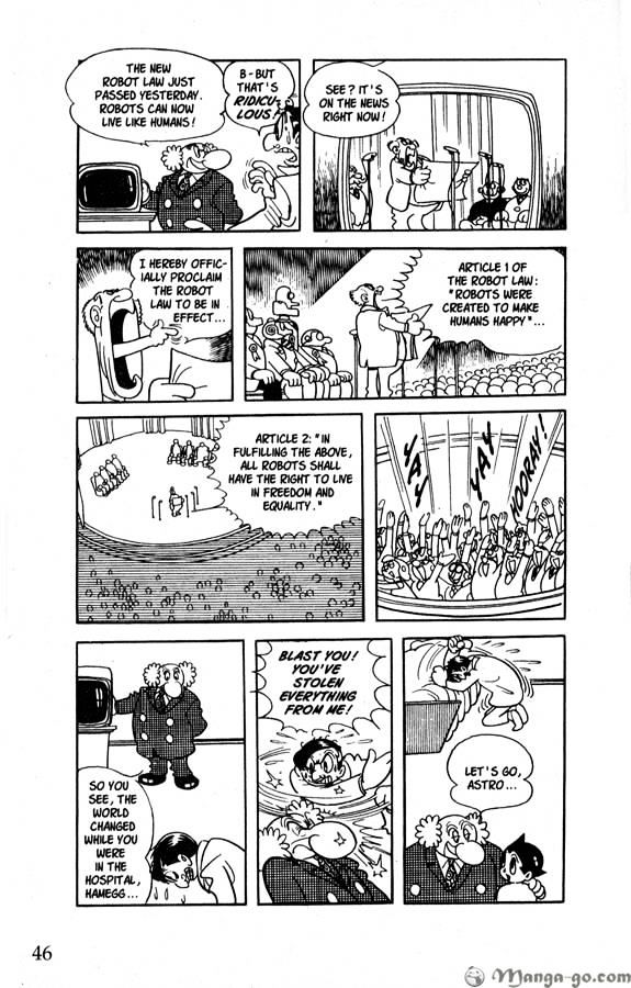 Astro Boy Chapter 18 page 45 - Chapter 18 : "Once Upon a Time" Astro Boy Tales, Part 3